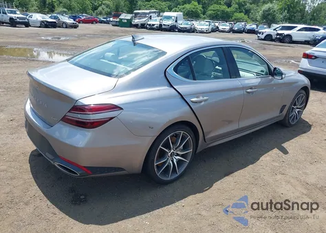 2024 Genesis G70 2.5T Awd из США, поврежденный, VIN KMTG34SC0RU137774